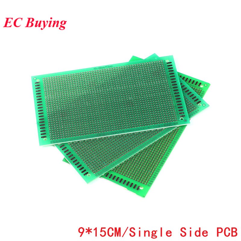 PCB 극庸   ŬƮ  ÷Ʈ ȸ , ܸ Ÿ, 2.54mm, 9x15 cm, 9x15 cm, 5 